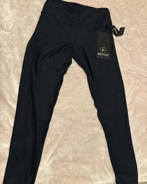 90 Degree By Reflex Black High Waist Power Flex Leggings